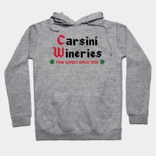 Columbo Carsini WIneries large print logo Hoodie